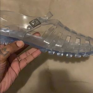 Clear Jelly Sandals!